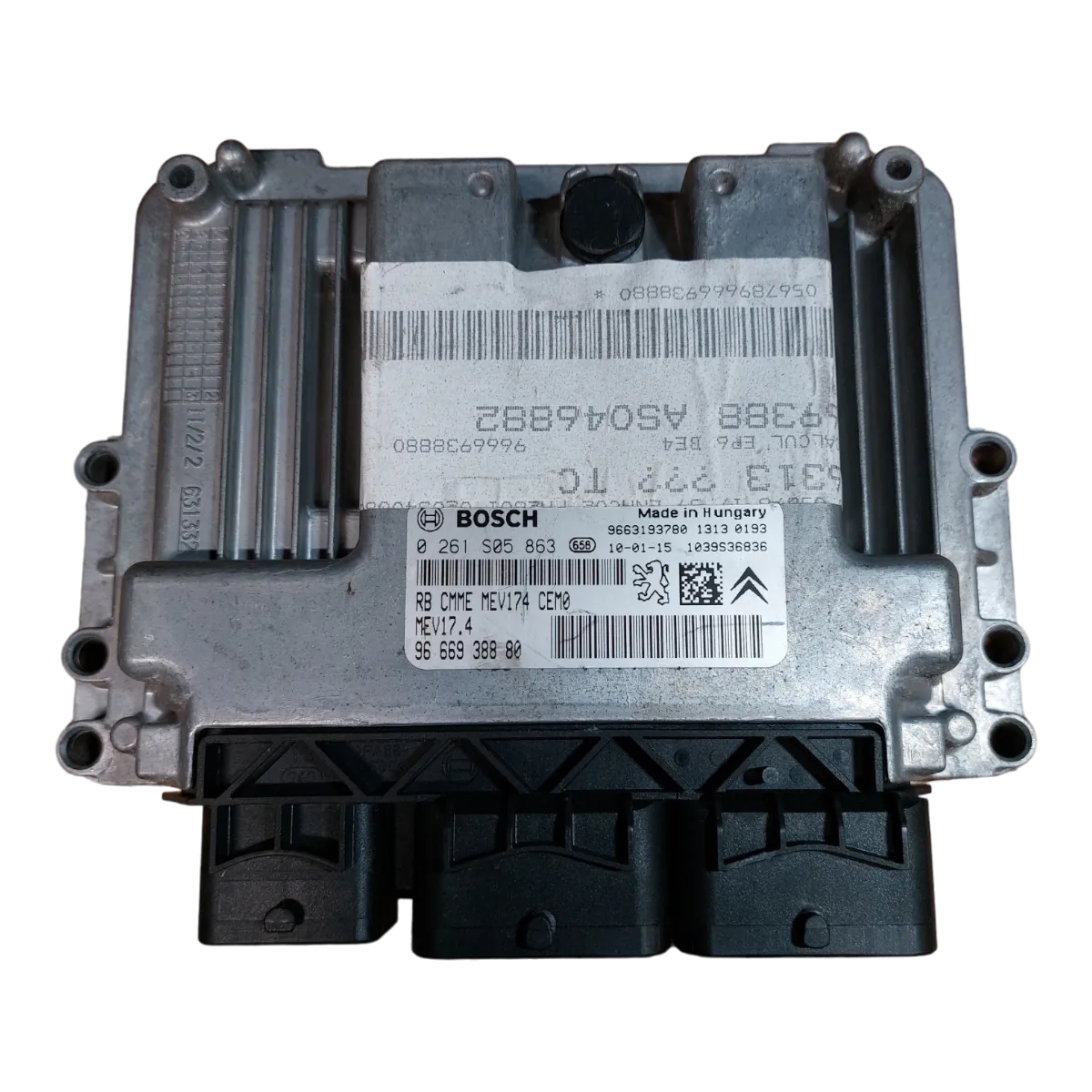 Peugeot 5008  1.6  VTI 09-16   računalo-centrala motora   0261S05863   9666938880