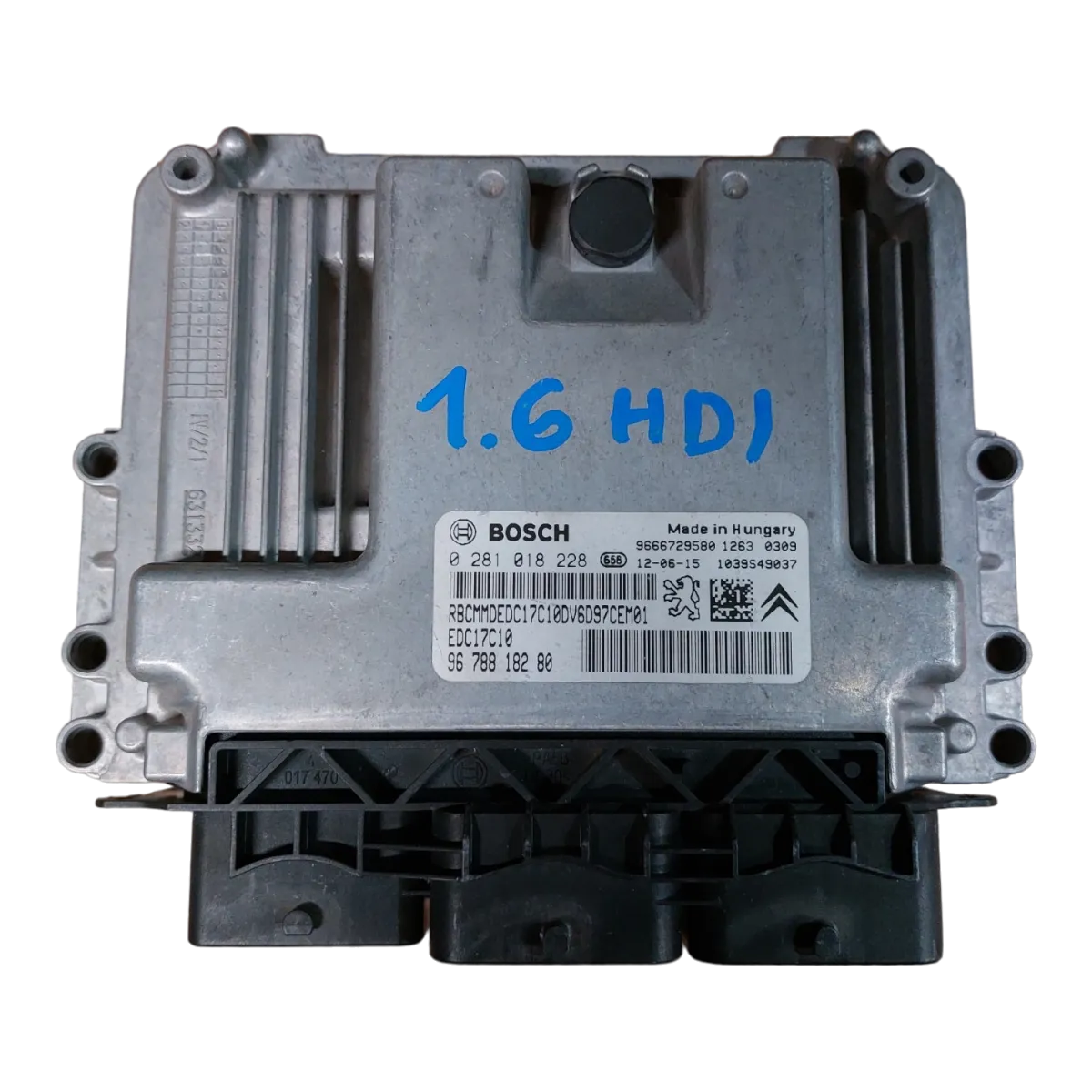 Peugeot Partner III 1.6 HDI  08- računalo-centrala motora  0281018228   9678818280