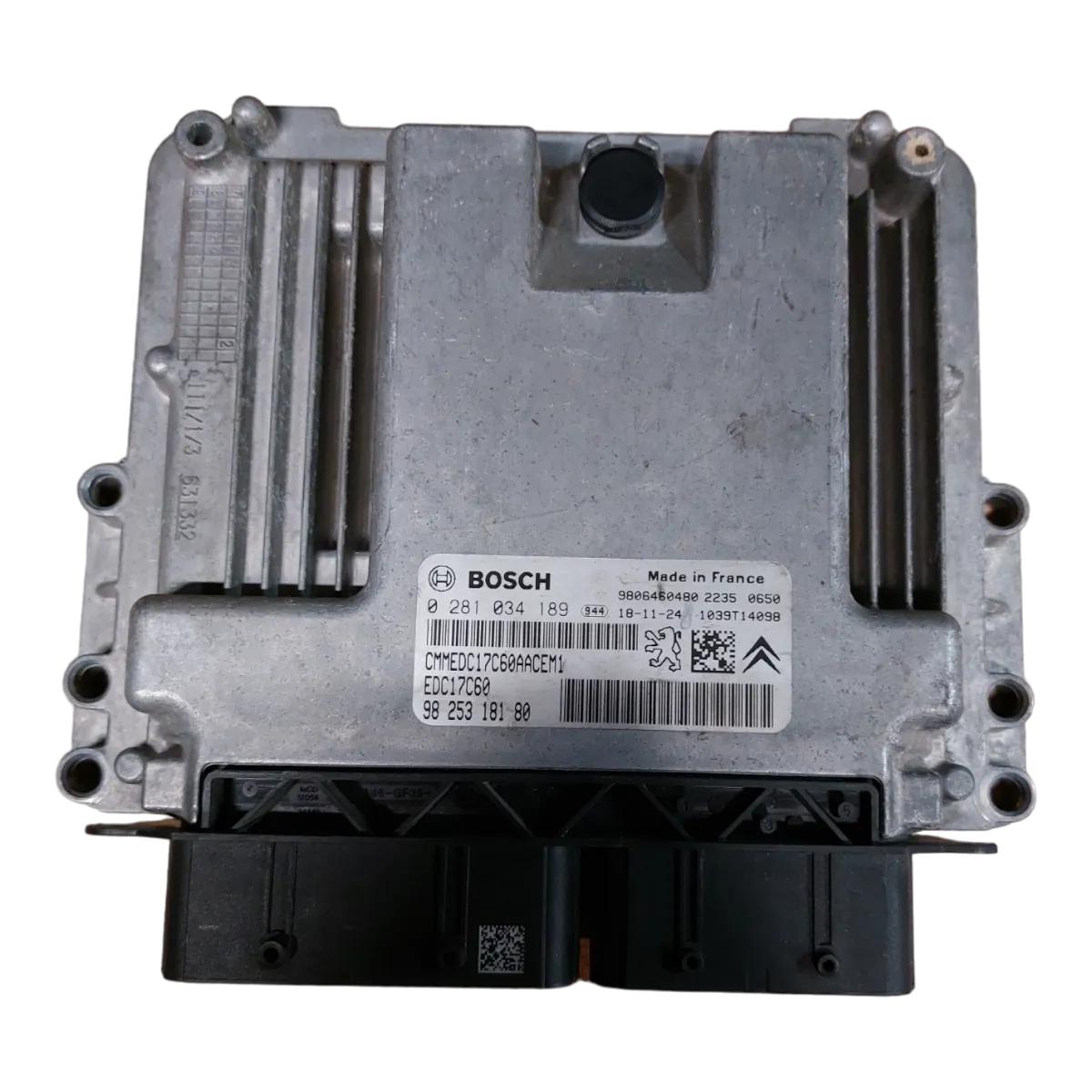 Peugeot  Expert  IV 1.6 HDI  16-      računalo-centrala motora   0281034189   9825318180