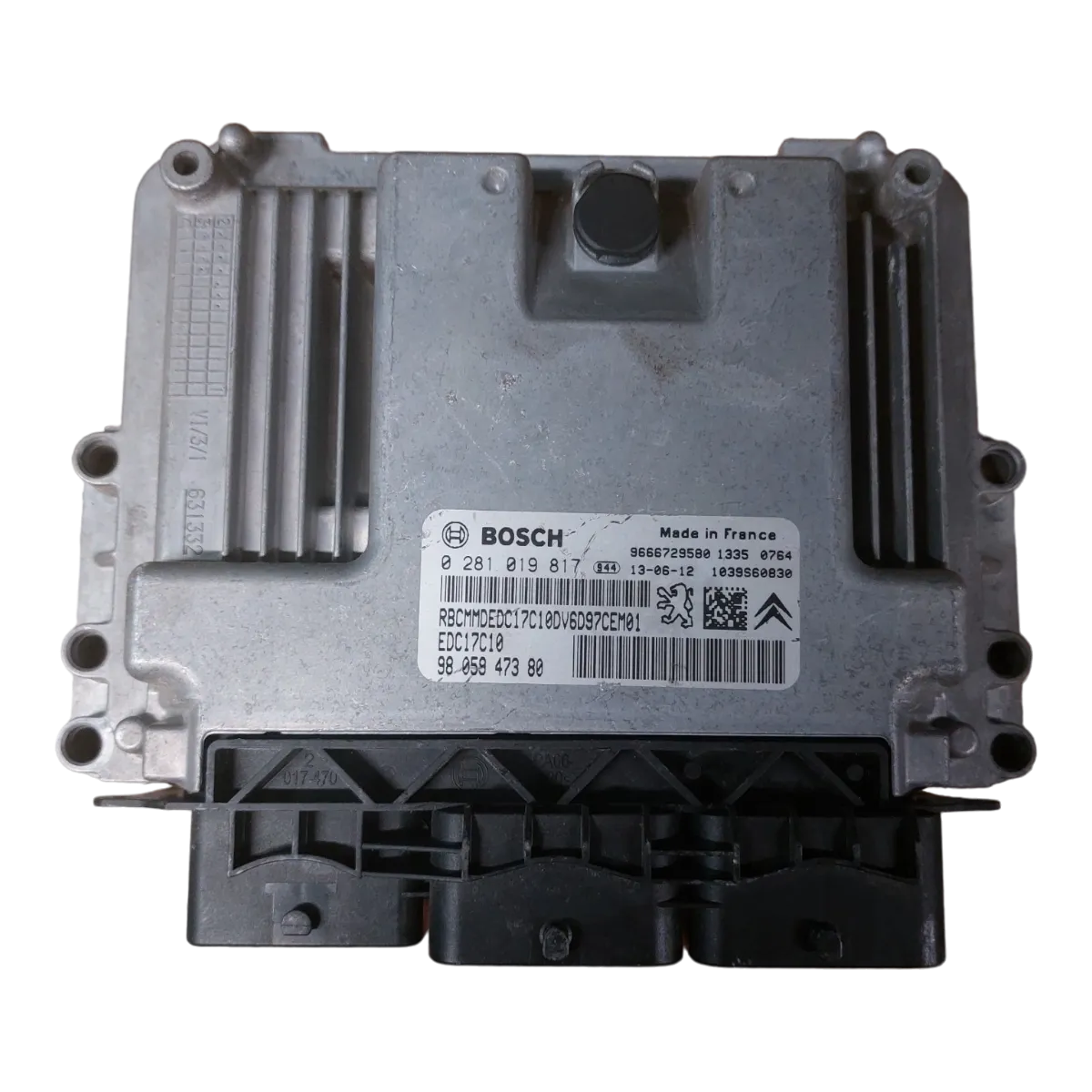 Citroen Berlingo III  1.6 HDI  08-18  računalo-centrala motora   0281019817  9805947380