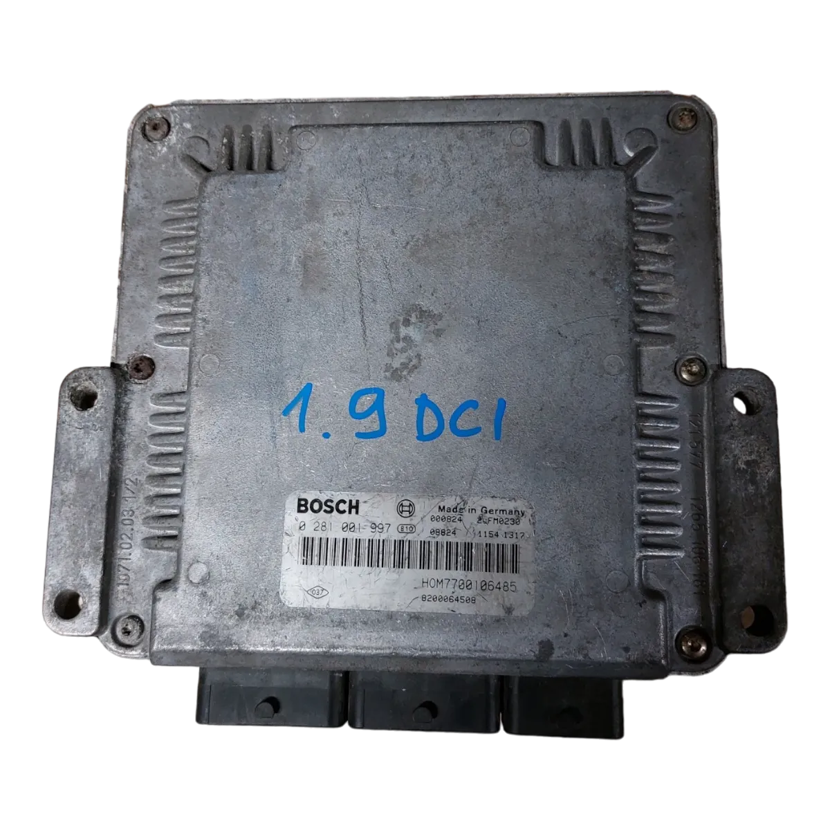 Renault Laguna I 1.9 DCI  94-01 računalo-centrala motora  0281001997  7700106485  8200064508