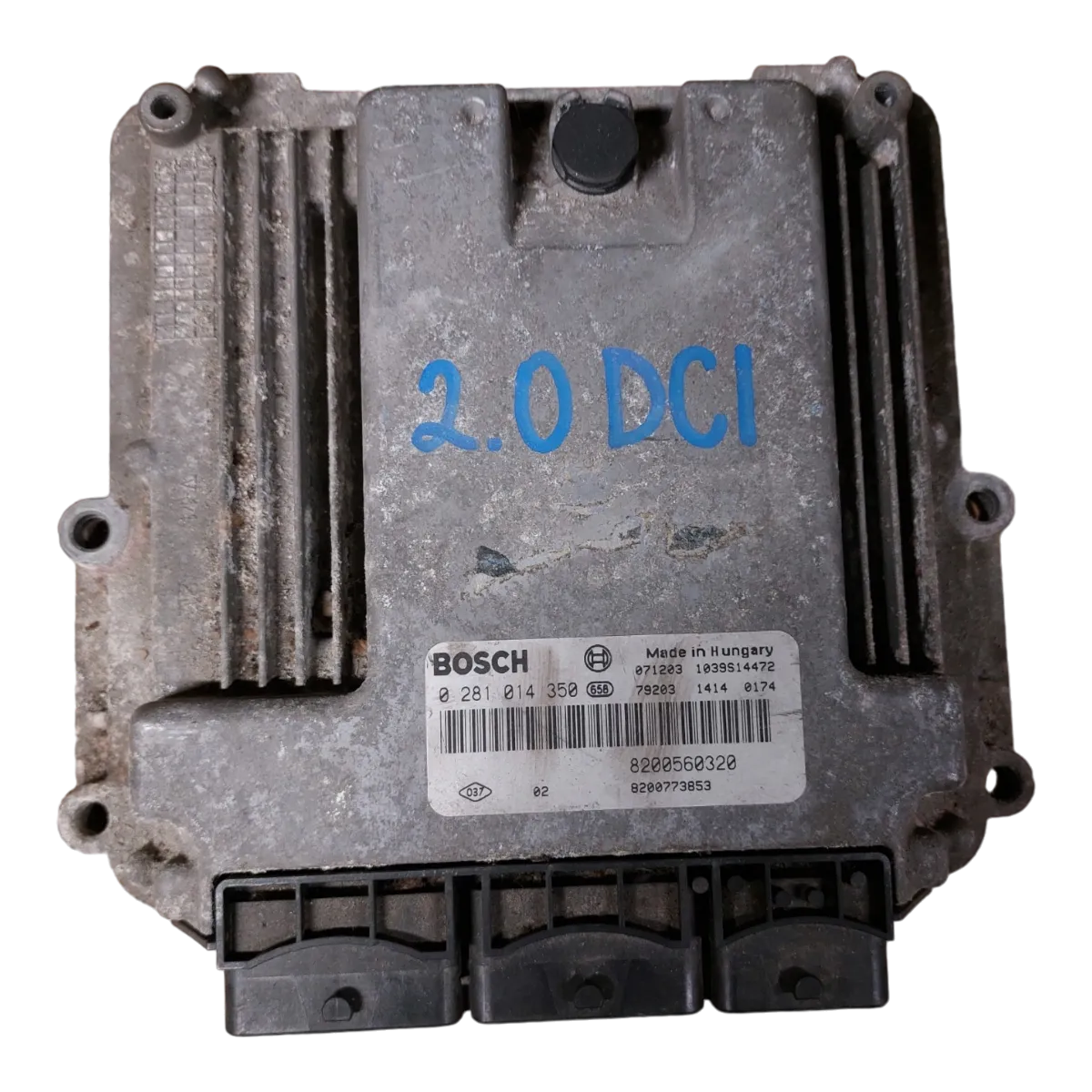 Renault Espace  2.0 DCI  02-    računalo-centrala motora   0281014350   8200560320  8200773853