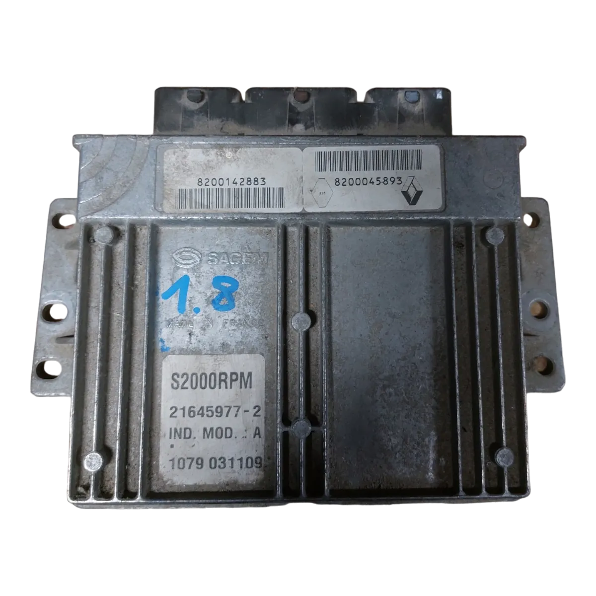 Renault Laguna II  1.8 16V  00-08  računalo-centrala motora   8200142883   8200045893   21645977-2