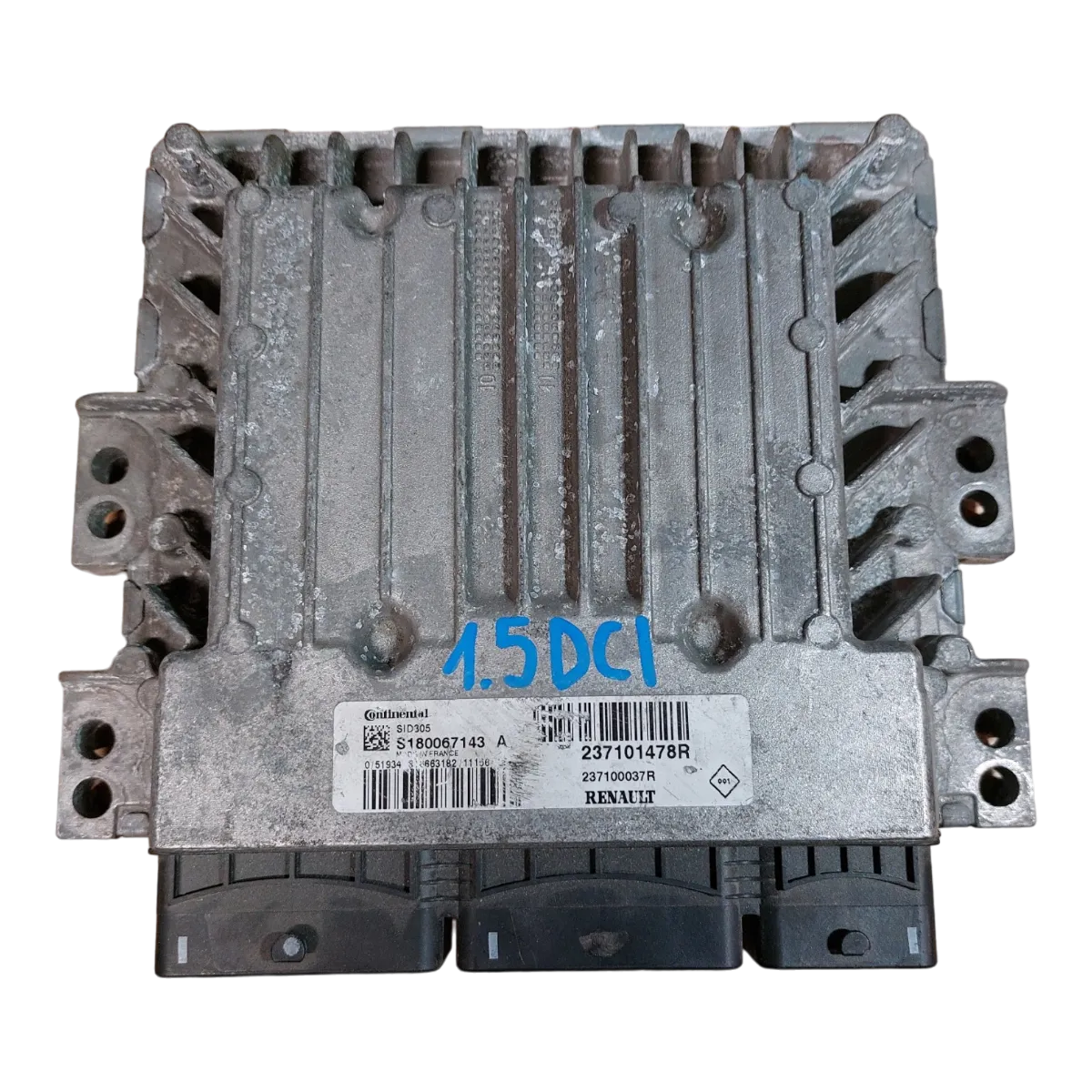 Renault Laguna III 1.5 DCI 07-15   računalo-centrala motora   237101478R   237100037R