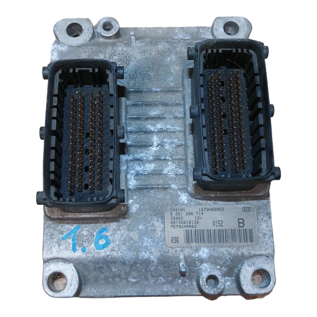 Alfa Romeo  147  1.6 16V    01-10  računalo-centrala motora  0261206714   00735018130