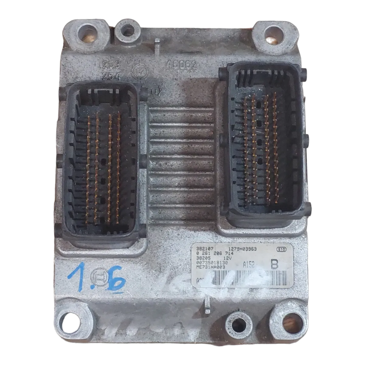 Alfa Romeo  147  1.6 16V    01-10  računalo-centrala motora  0261206714   00735018130