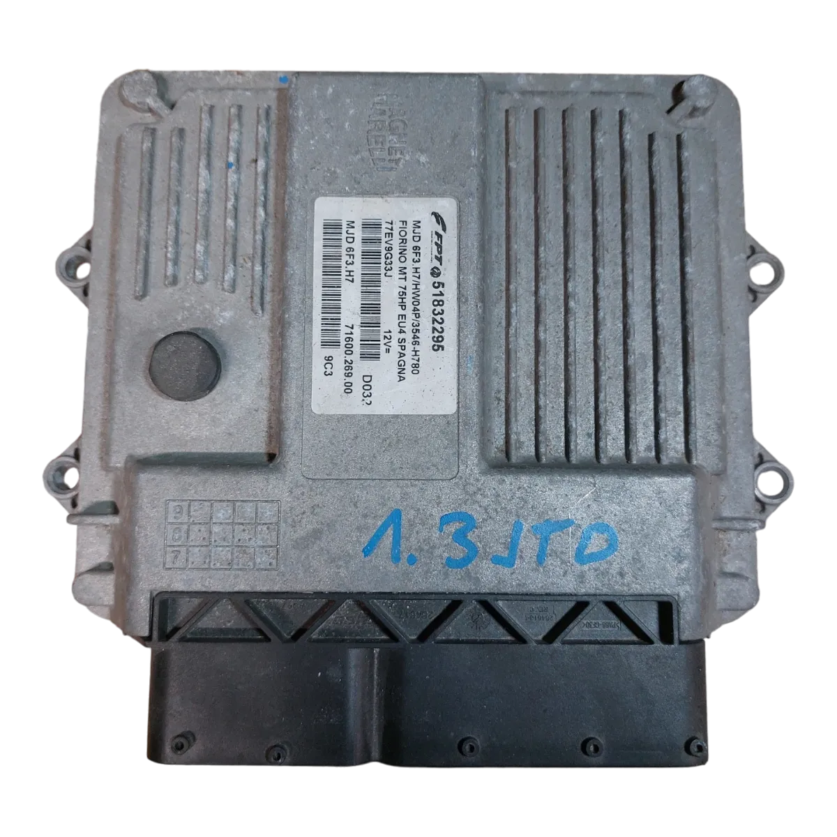 Fiat Qubo  1.3 JTD   08- 16   računalo-centrala motora   51832295   MJD6F3H7   7160026900