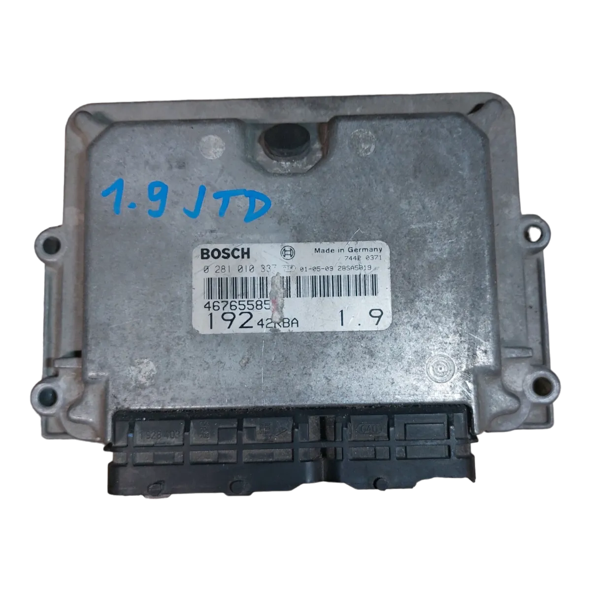 Fiat Stilo  1.9 JTD   01-10   računalo-centrala motora  0281010337  46765585