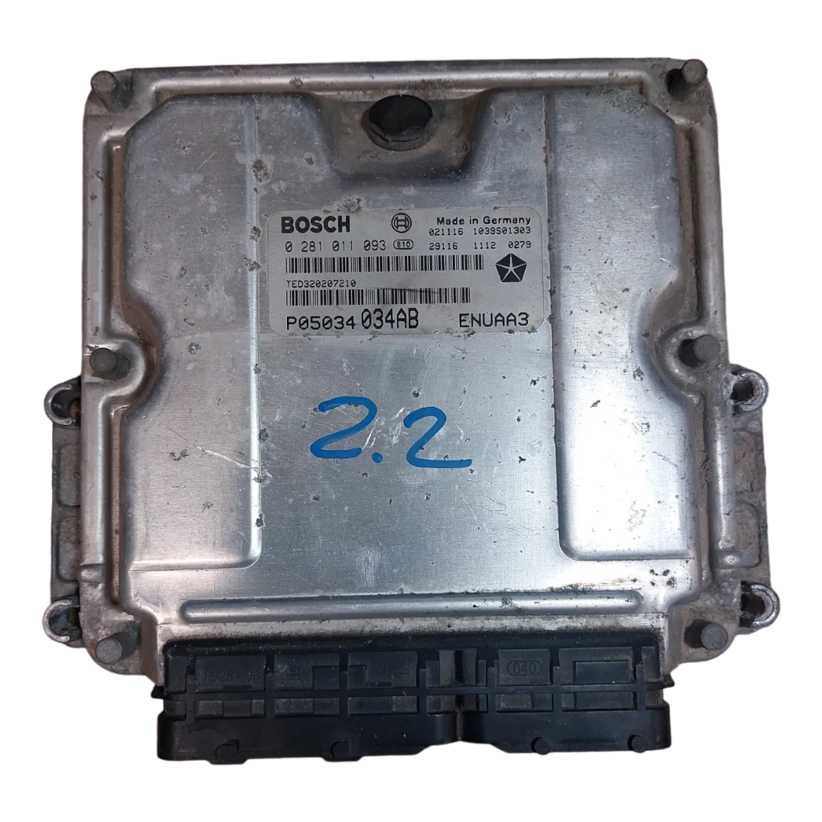 Chrysler PT Cruiser 2.2 00-10  računalo-centrala motora  0281011093   P05034034AB