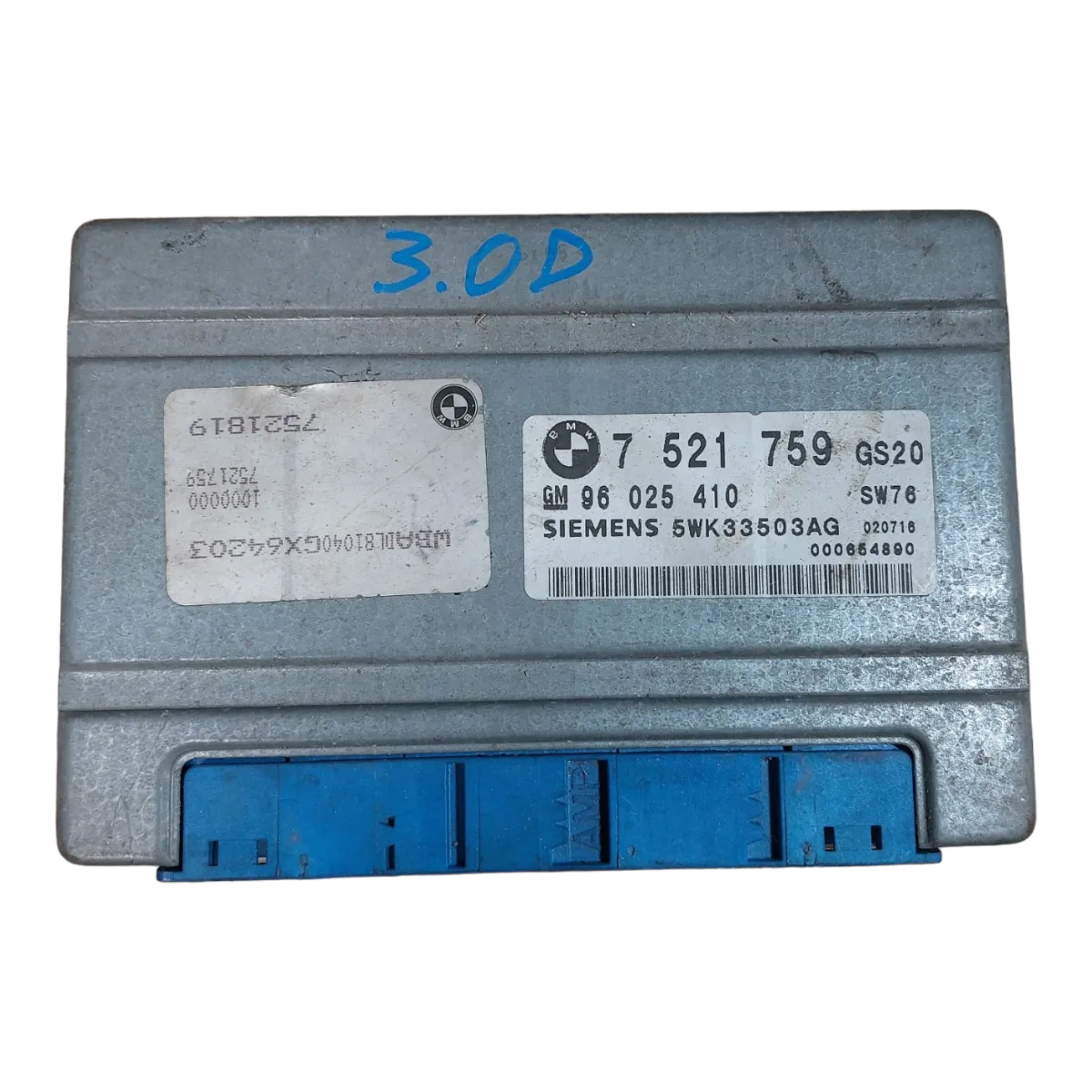 Bmw serija 5  E39  3.0 D  95-04  računalo  autom. mjenjača  7521759   96025410