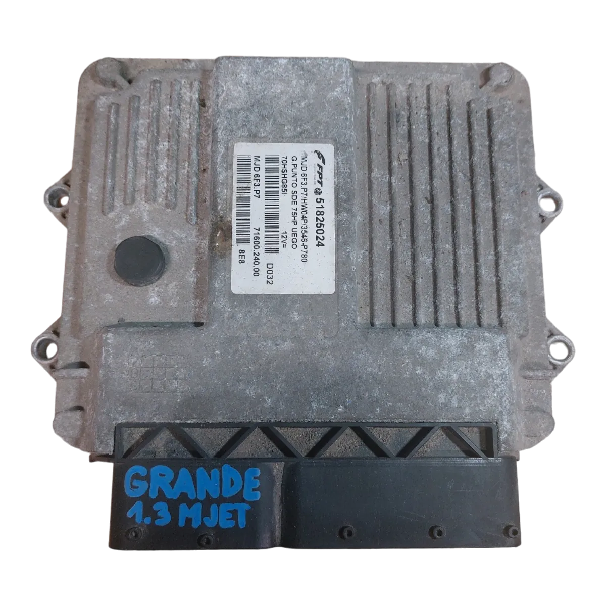 Fiat Punto Grande  1.3 JTD  05-15  računalo-centrala motora   51825024   MJD6F3P7