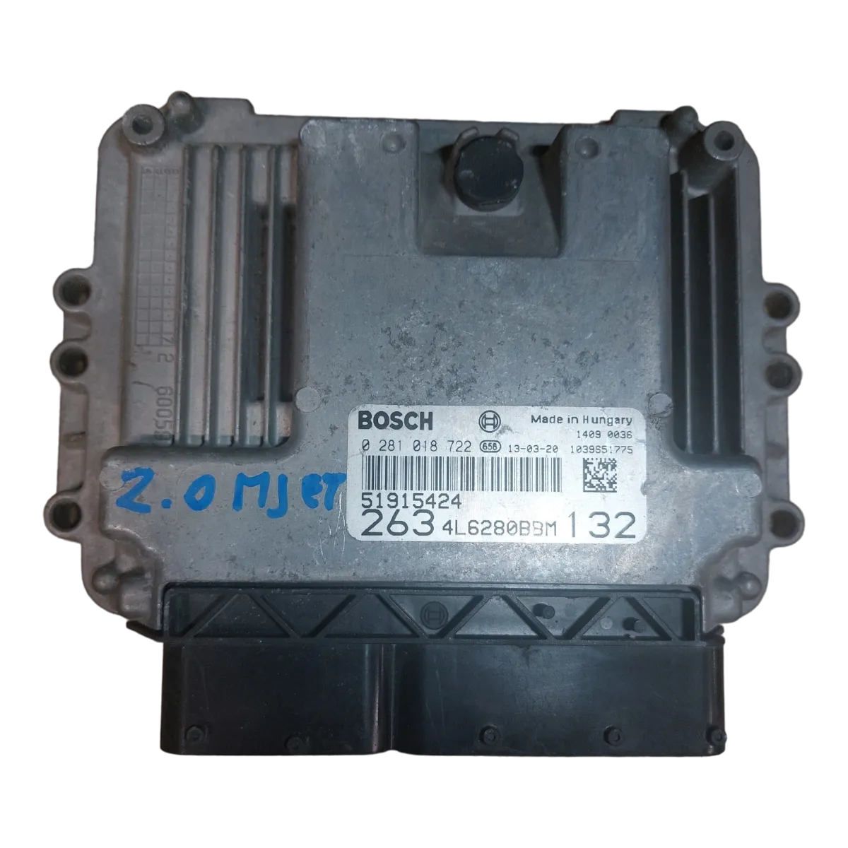 Fiat Doblo III  2.0  JTD 10-22  računalo-centrala motora  0281018722   51915424