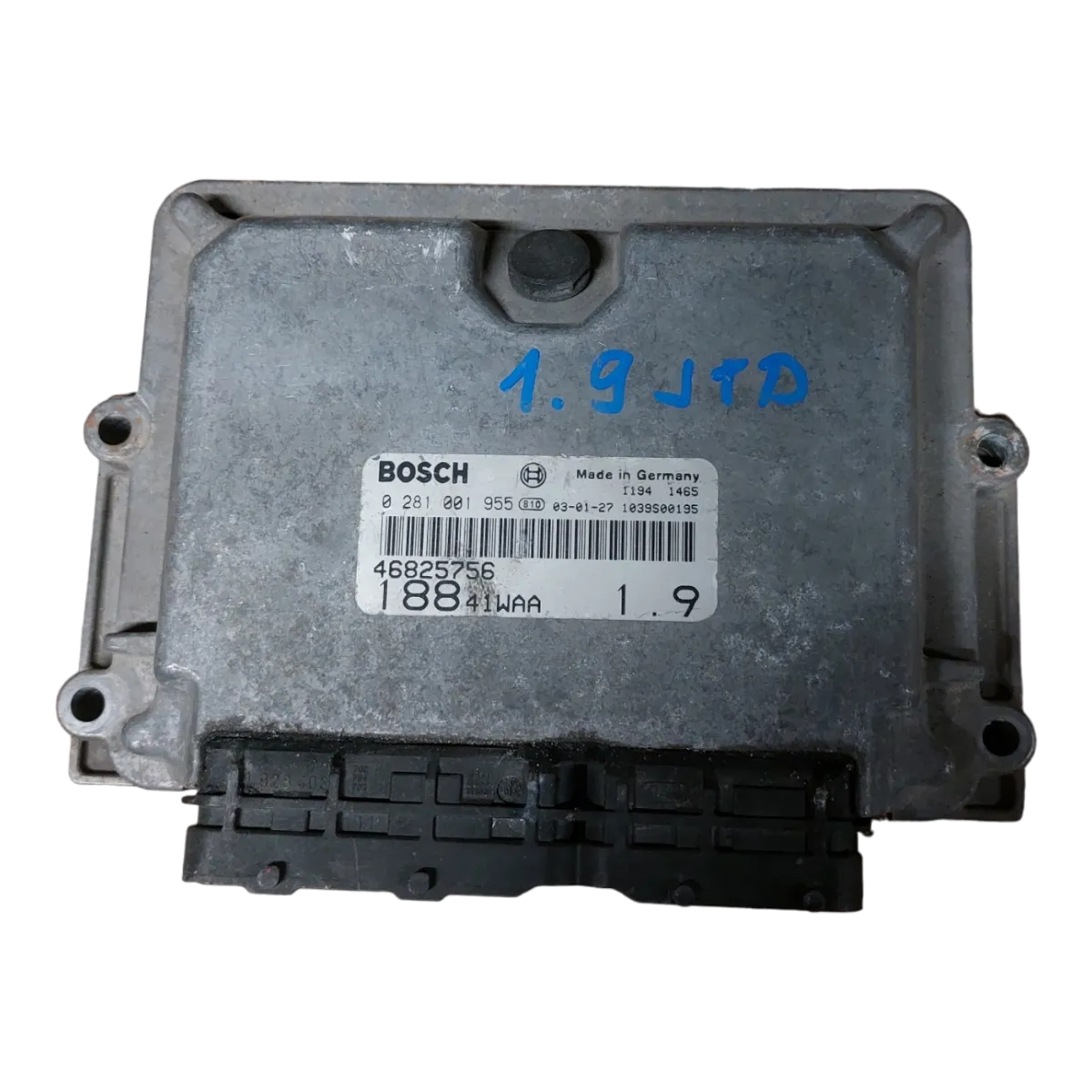 Fiat Punto II  1.9 JTD  99-11  računalo-centrala motora   0281001955  46825756