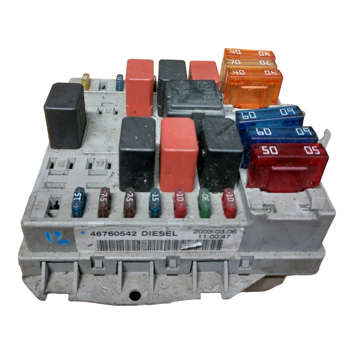 Fiat Doblo 1.9D  00-10   vanjska kutija osigurača   46760542