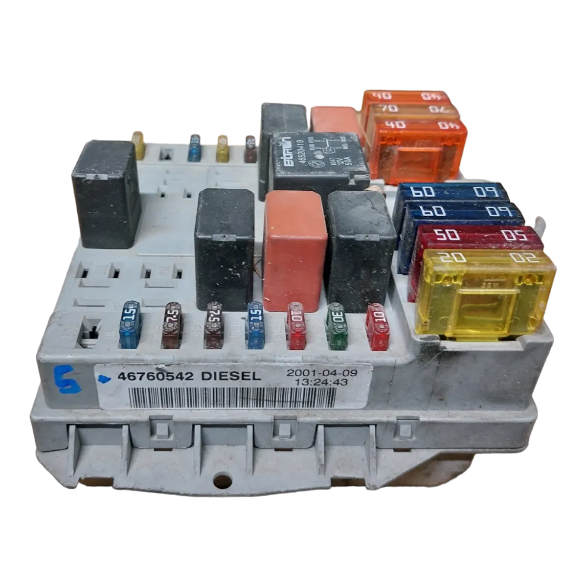 Fiat Doblo 1.9D  00-10   vanjska kutija osigurača   46760542