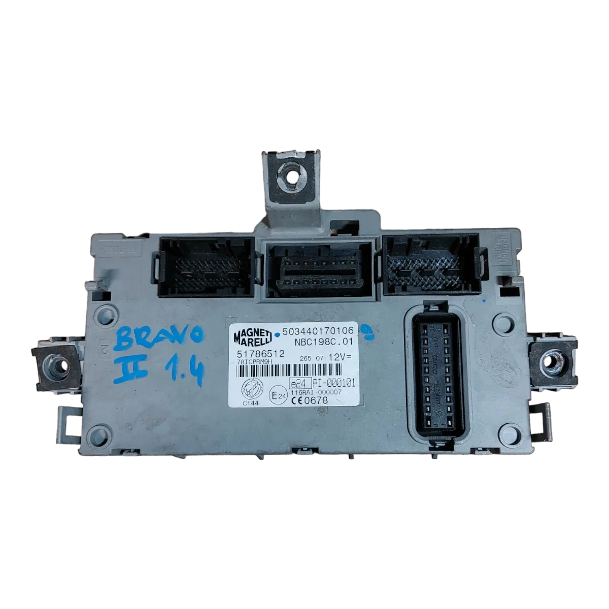Fiat Bravo 1.4i  07-14   NBC  modul   51786512   503440170106