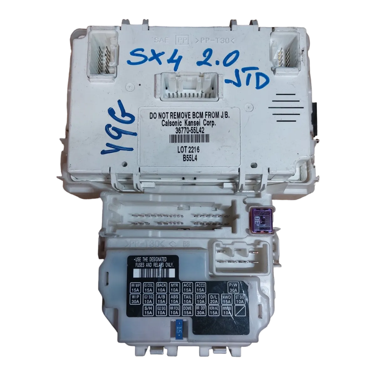 Suzuki SX4  2.0 D 06-13  BCM modul  3677055L42