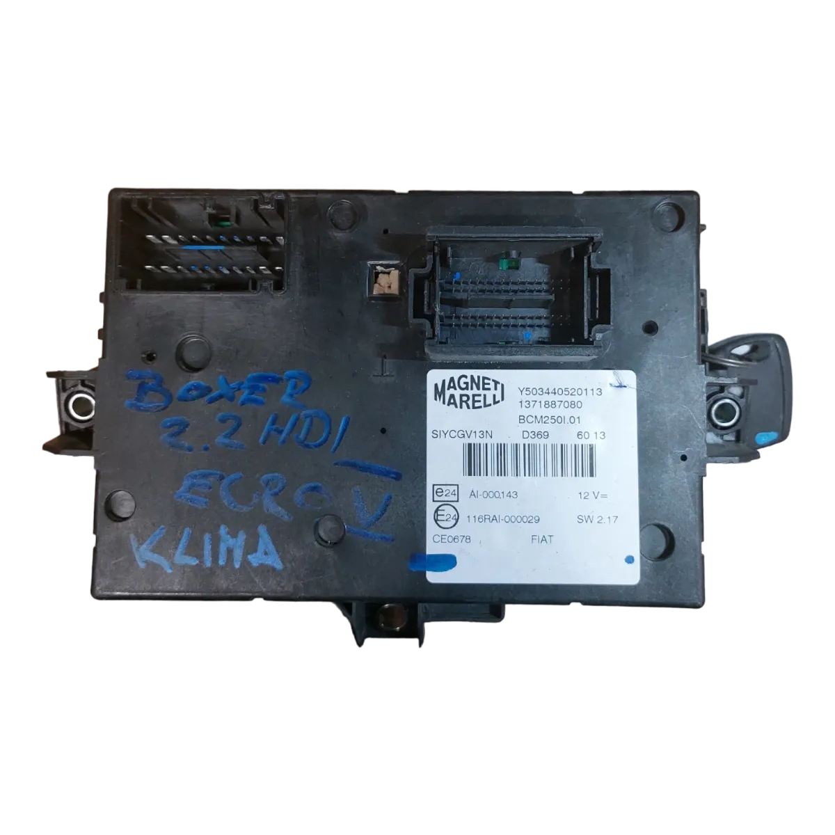 Peugeot Boxer  2.2 HDI 06-14  BCM  modul  Y503440520113   1371887080