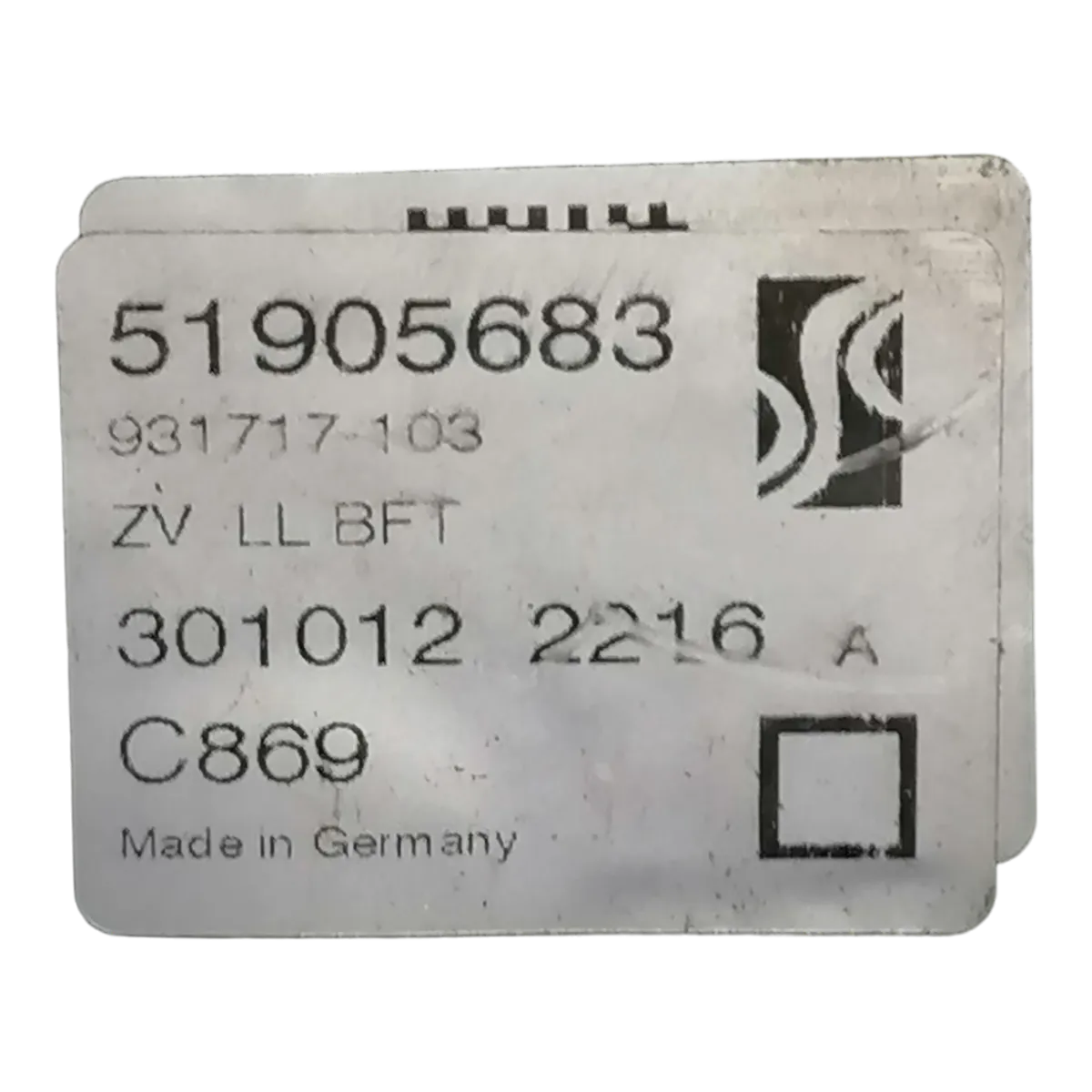 Fiat Punto Grande   05-15  brava vrata prednja desna   PD   6-pinova   51905683