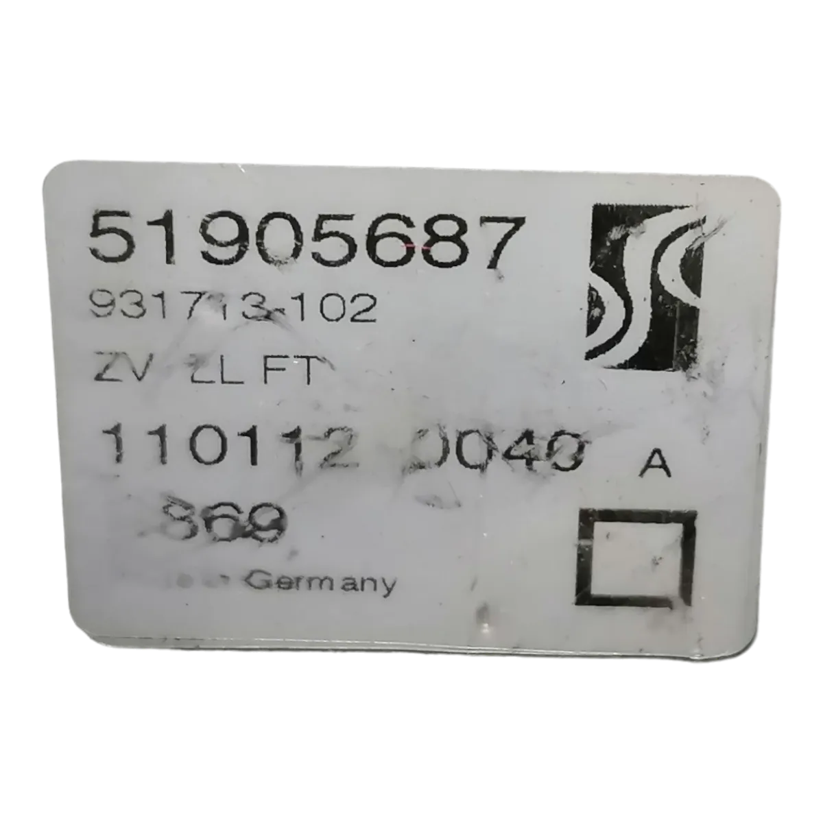 Fiat Punto Grande  Evo    09-15   brava vrata prednja lijeva    PL     6-pinova     51905687