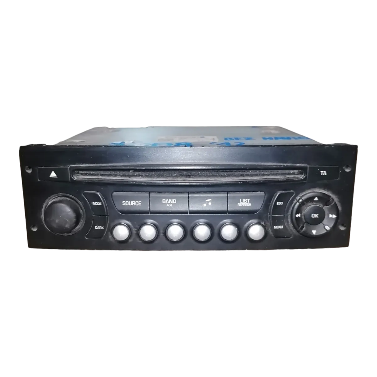 Peugeot   3008    09-16  radio    96784952XT   A2C30880600
