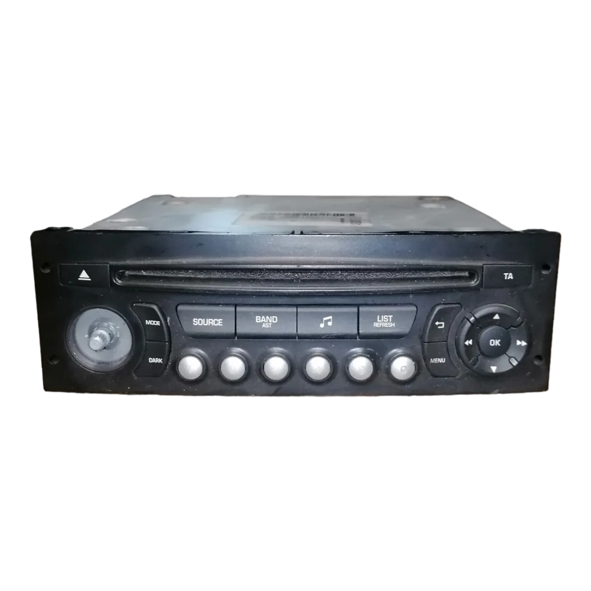 Citroen C3 A51 09-16    radio    98041626XT   A2C37498601