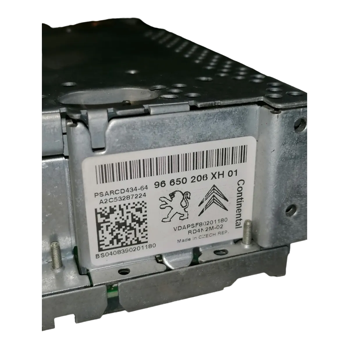 Peugeot 308   07-13      radio    96650206XH   A2C53287224