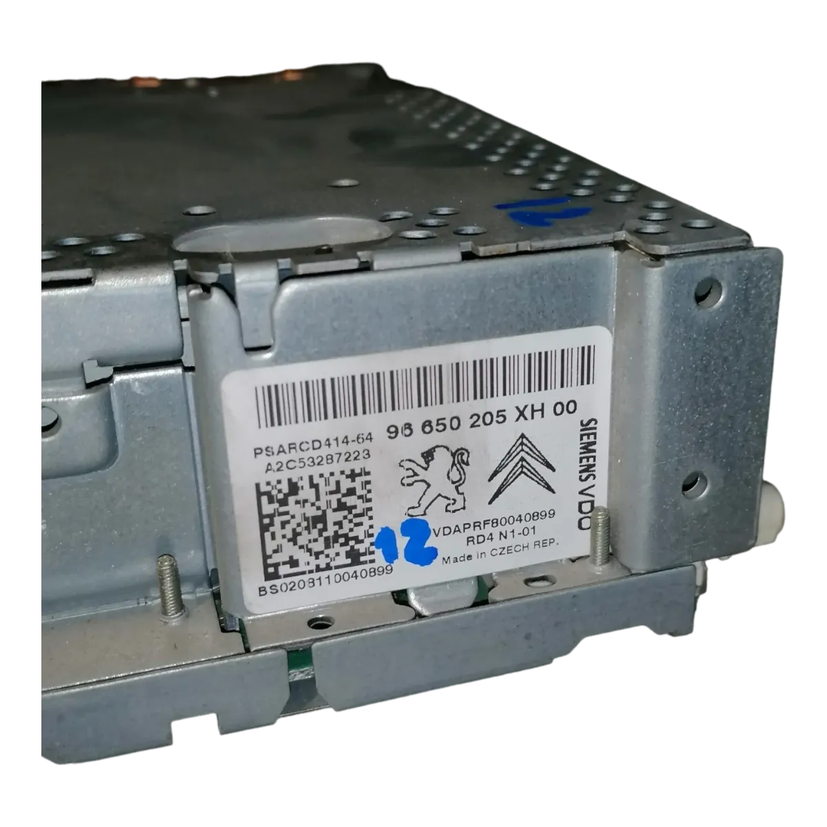 Peugeot 308   07-13    radio     96650205XH    A2C53287223