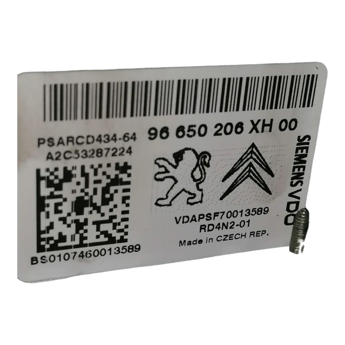 Peugeot 308   07-13    CD/radio    96650206XH   A2C53287224