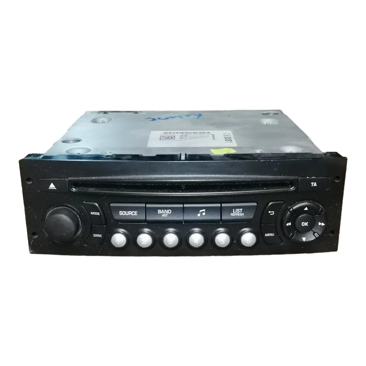 Citroen Jumpy   07-16    CD/radio    98041626XT    A2C37498601