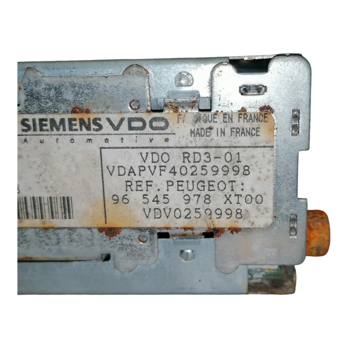 Peugeot  307  00-09    CD/radio    96545978XT