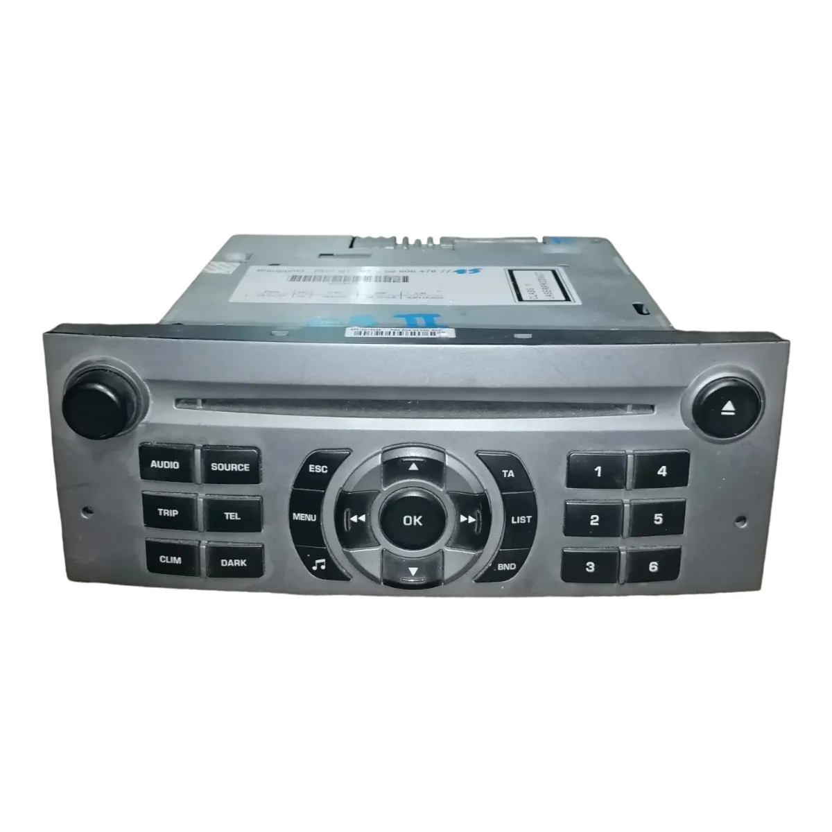 Citroen  C5 II   04-08     CD/radio     9660647877