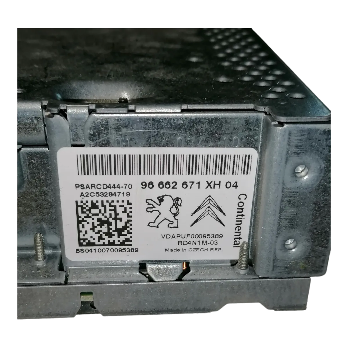 Peugeot 308   07-13   CD/radio    96662671XH   A2C53284719