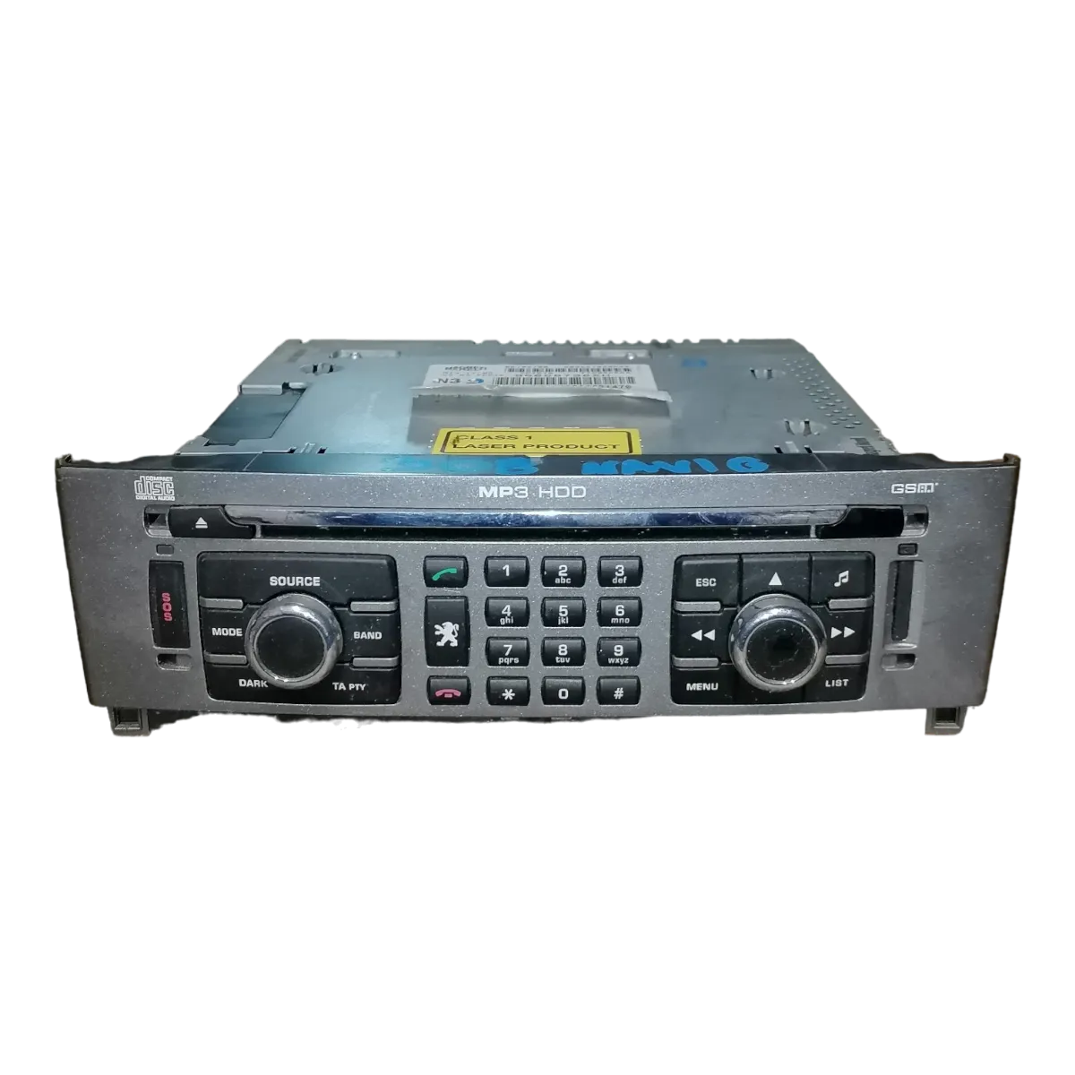 Peugeot 308   07-13    navigacija/CD/radio   96658736XH   503551020604