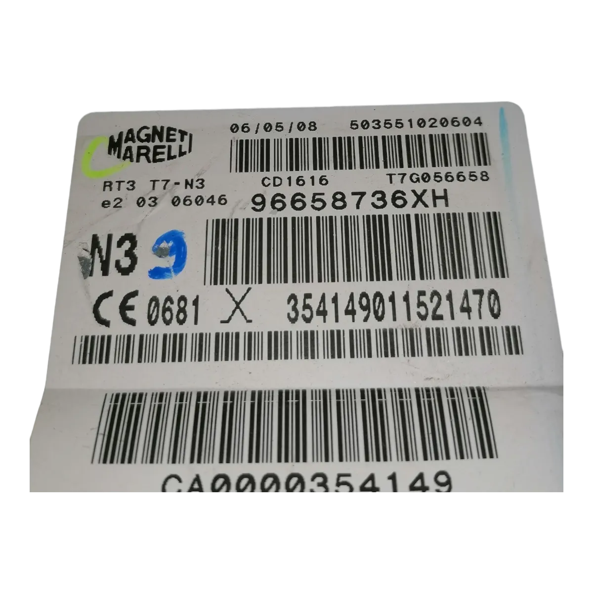 Peugeot 308   07-13    navigacija/CD/radio   96658736XH   503551020604