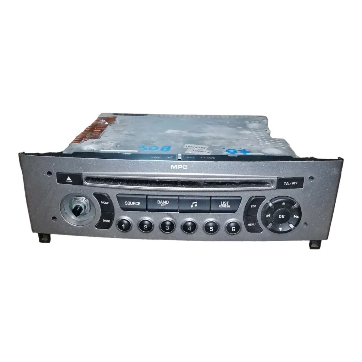 Peugeot 308   07-13    CD/radio    96650206XH   A2C53287224