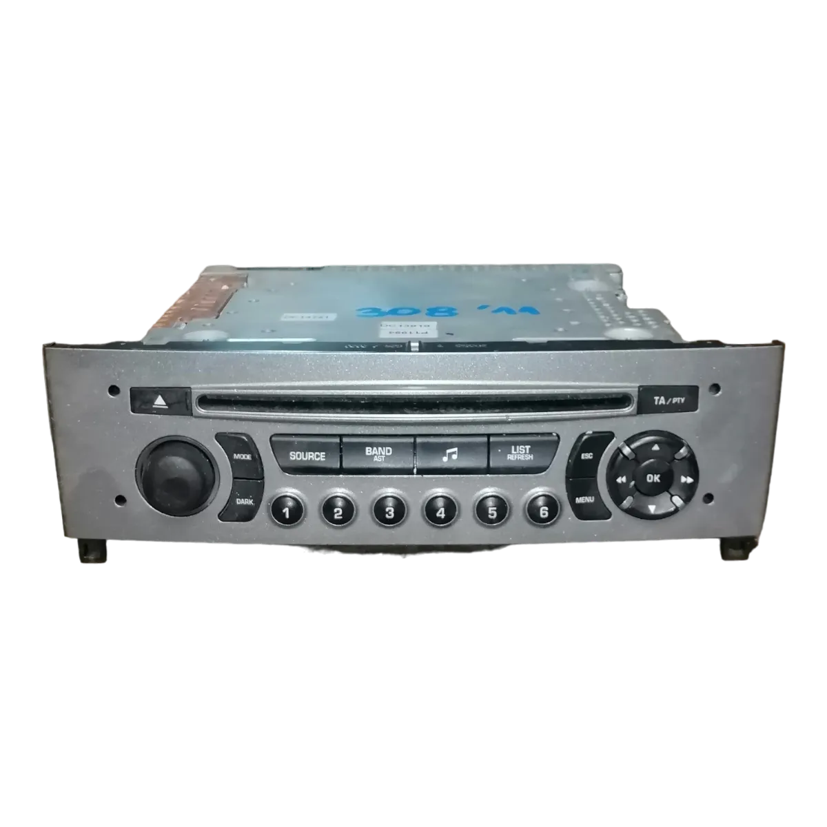 Peugeot 308   07-13    CD/radio    96650205XH   A2C53287223