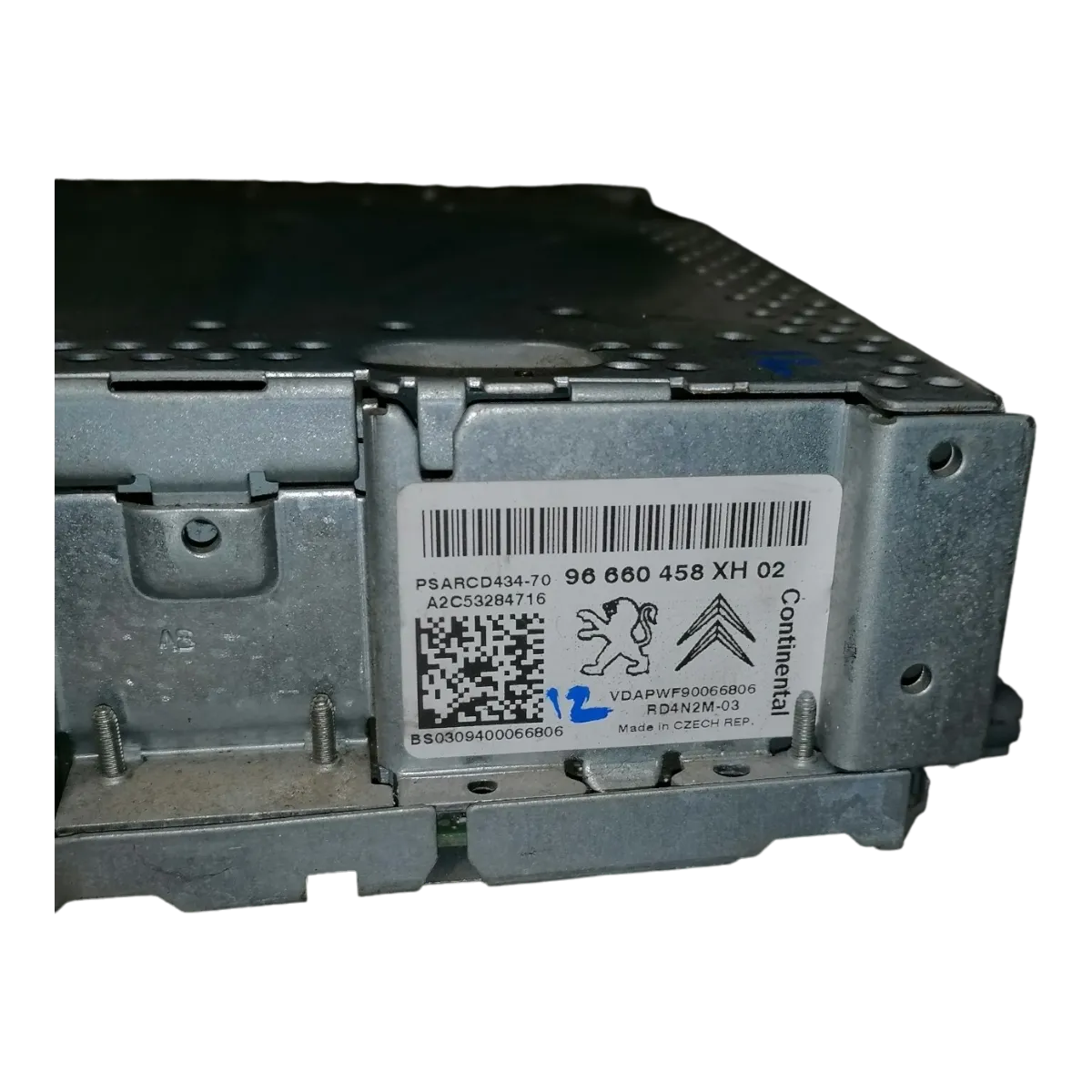 Peugeot 308   07-13     MP3/CD/radio    96660458XH   A2C53284716