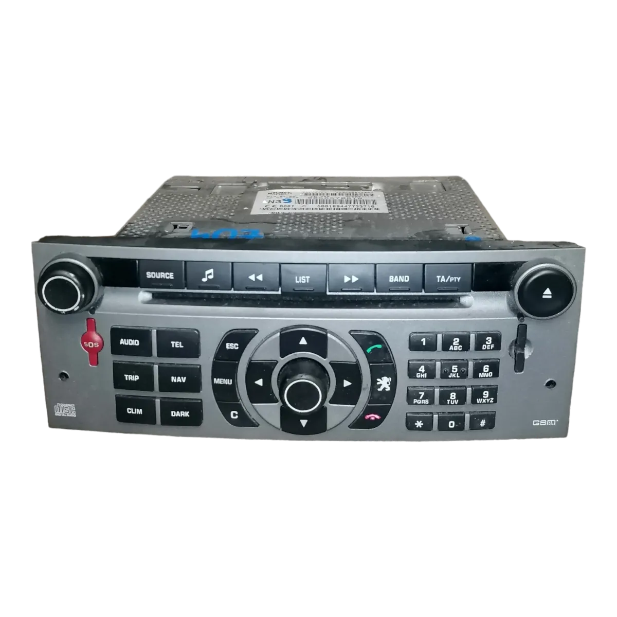 Peugeot 407  04-10    CD/radio    96565708YW   503550072009