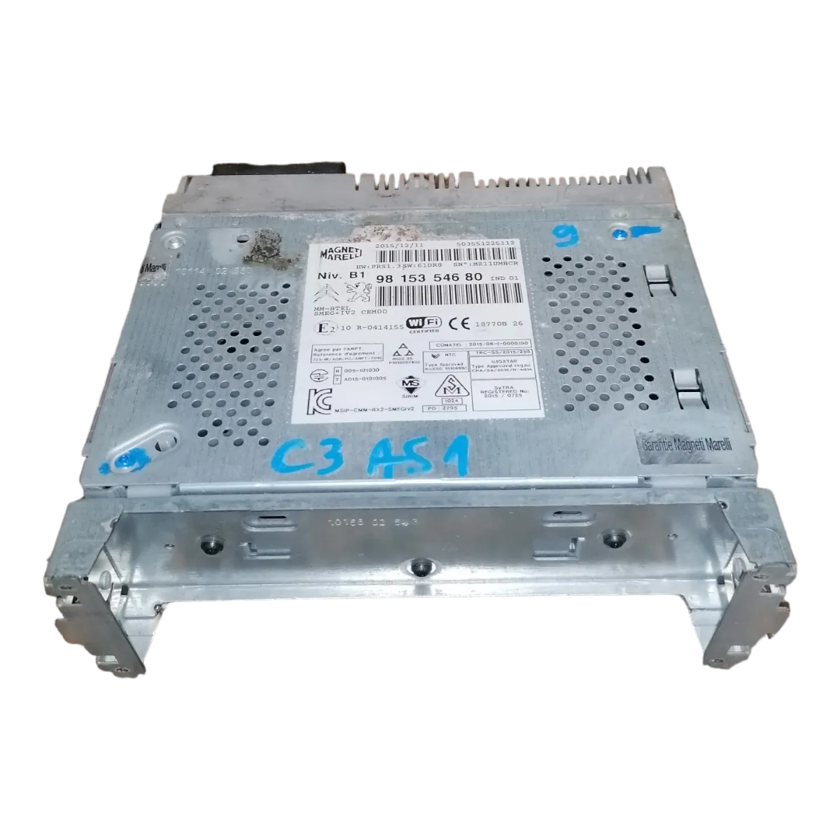 Citroen C3 A51 09-16     CD/radio    9815354680   503551225112