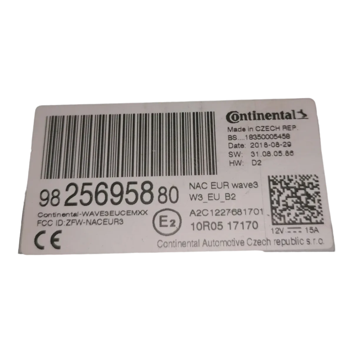 Citroen C4 Cactus   14-20    navigacija/radio     9825695880   A2C1227681701