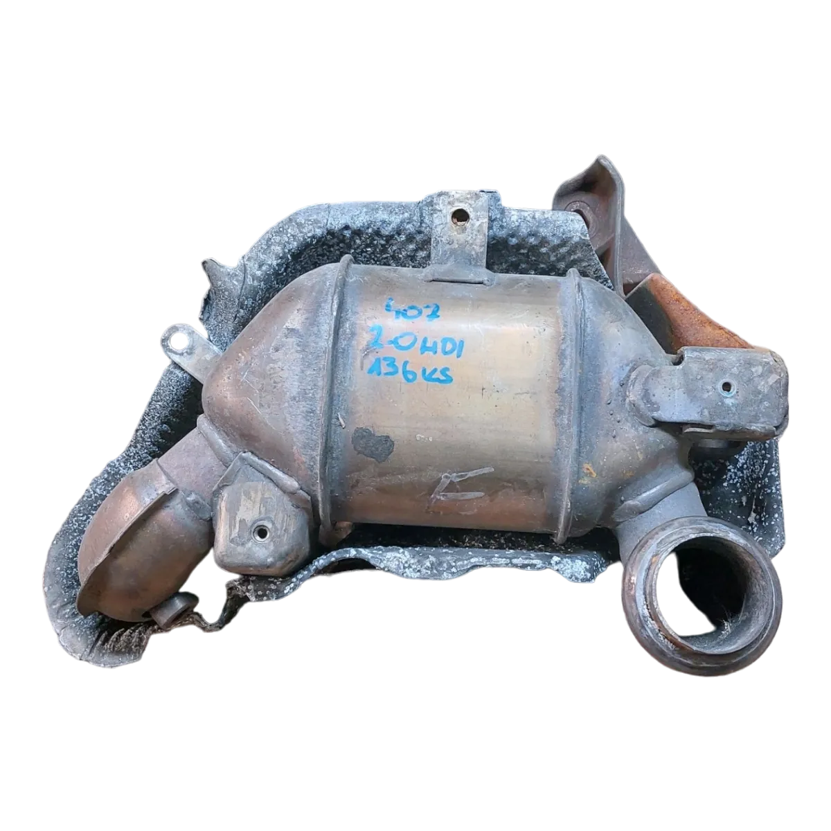 Peugeot 407 2.0 HDI 06-10 RHR  katalizator  1609161480    1609165880