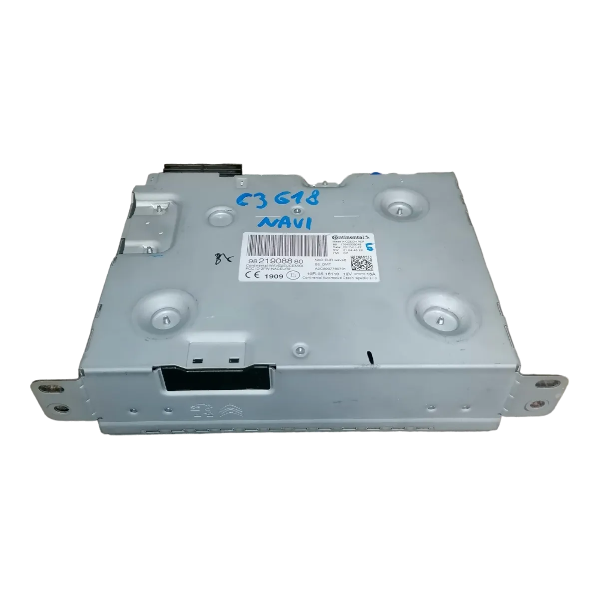 Citroen  C3  B618   16-     radio/navigacija    9821908880   A2C3907760701