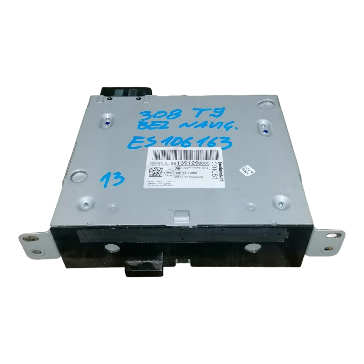 Peugeot 308  T9   13-21     CD/radio     9813912980   A2C97315000