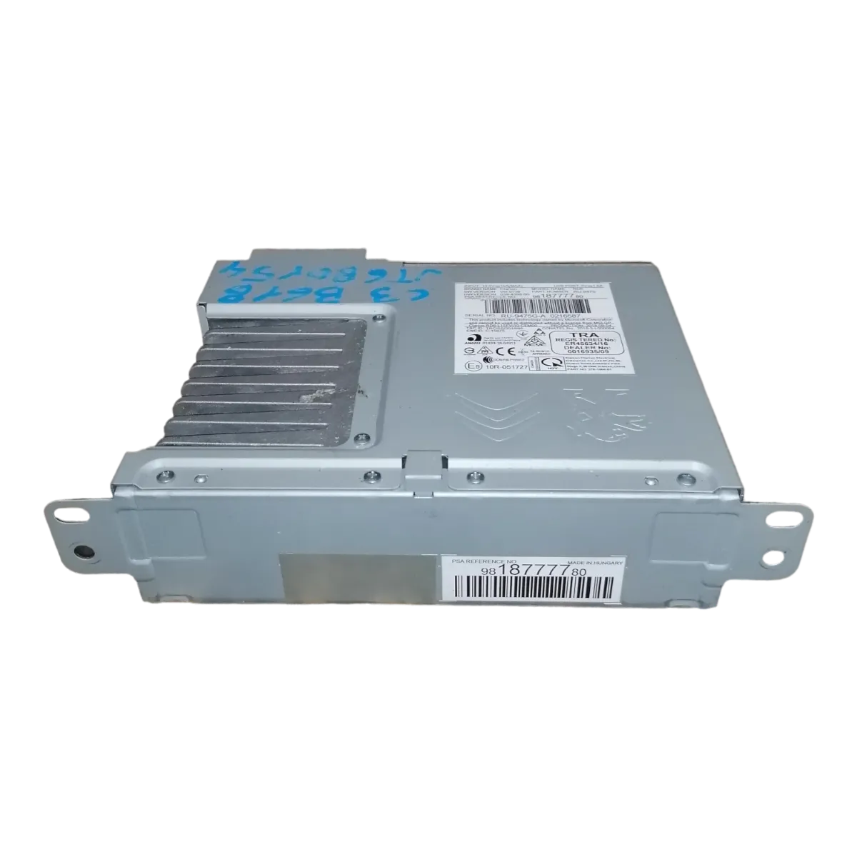 Citroen  C3  B618   16-     radio    9818777780