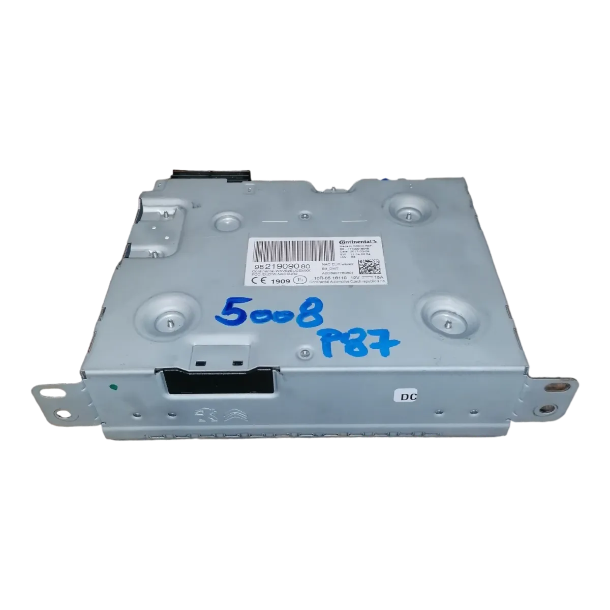 Peugeot 5008  P87   17-      navigacija/radio     9821909080   A2C3907780801  1623566480
