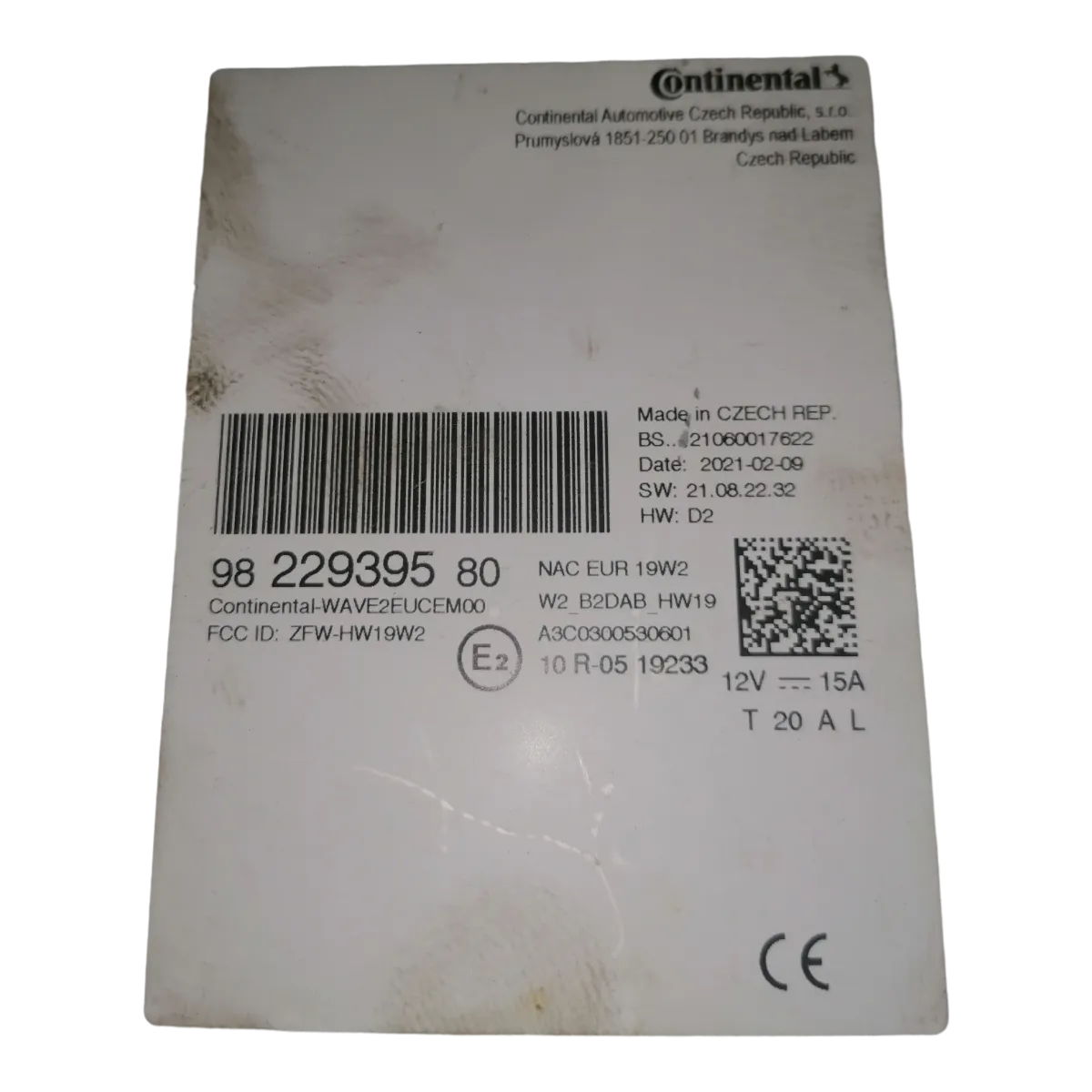 Citroen  C3  B618 16-     navigacija/radio     9822939580   A3C0300530601