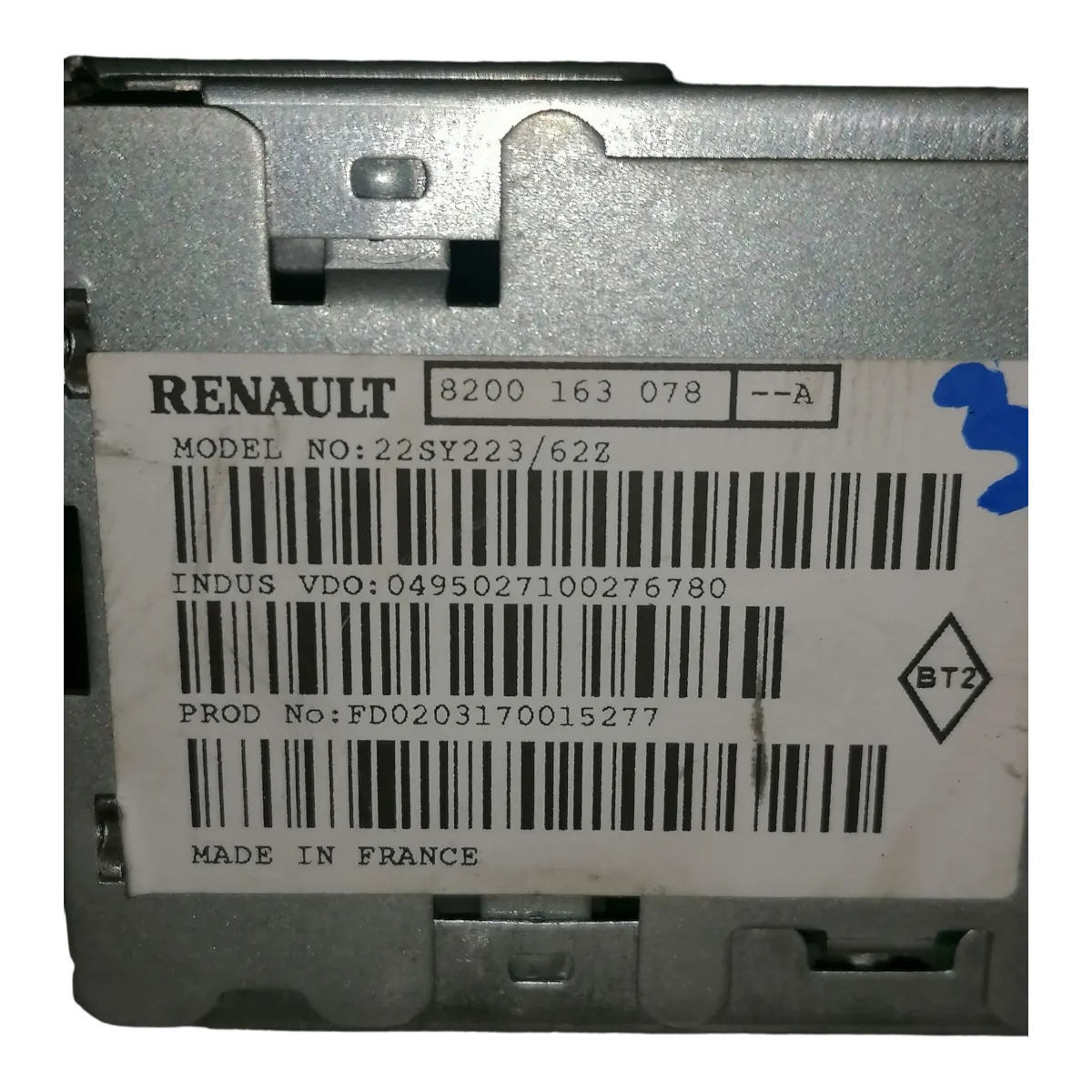 Renault Laguna II 00-07     navigacija    8200163078   22SY223