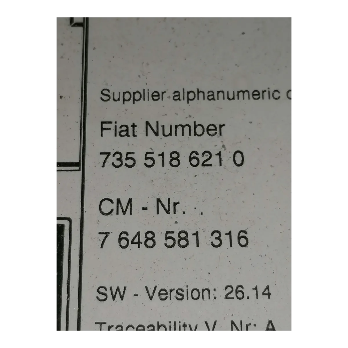 Citroen Nemo  07-15    CD/radio     7355186210   7648581316