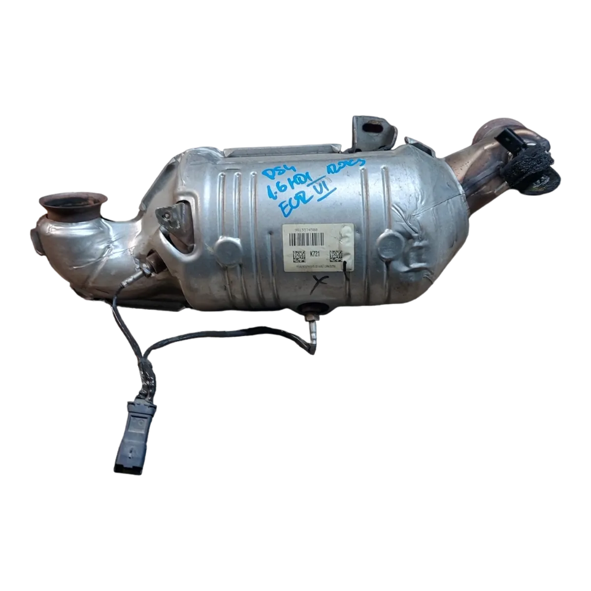 Citroen  DS4 1.6 HDI  11-15  katalizator  9815574580 TR PSA K721